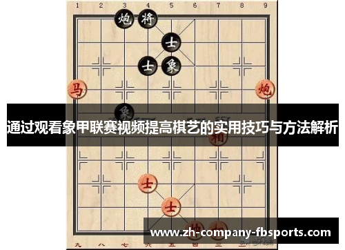 通过观看象甲联赛视频提高棋艺的实用技巧与方法解析